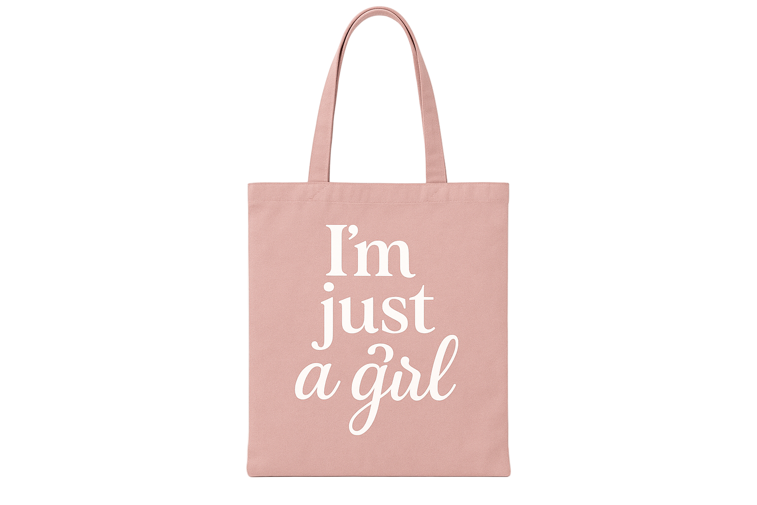 Tote Bags Messages Tendance - I'm Just a Girl & Stay Focused - 5€